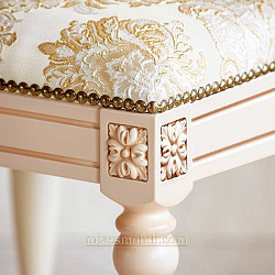 Банкетка мягкая двойная Joconda крем