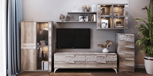 Шкаф двухсекционный навесной