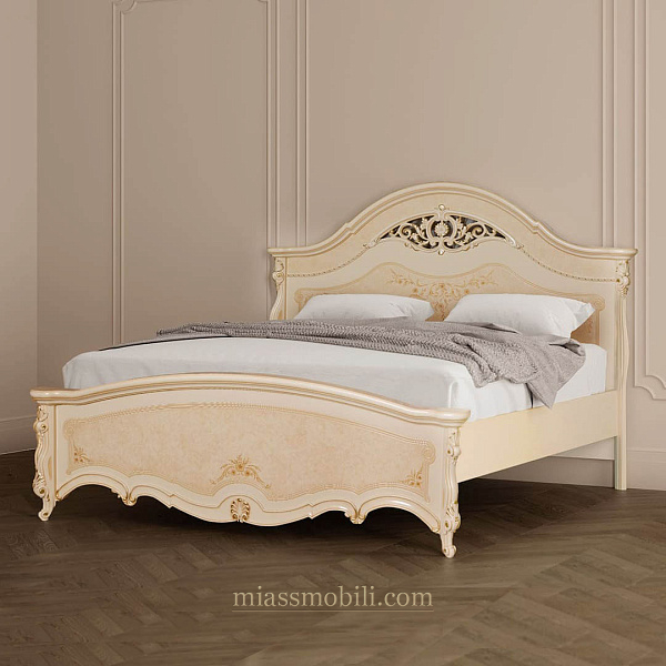 Кровать двойная (1800х2000) с ножной спинкой